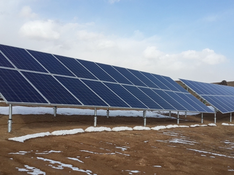 河北下花園30MWp奧運廊道光伏發(fā)電項目